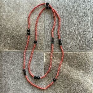 Vintage Long Beaded Necklace